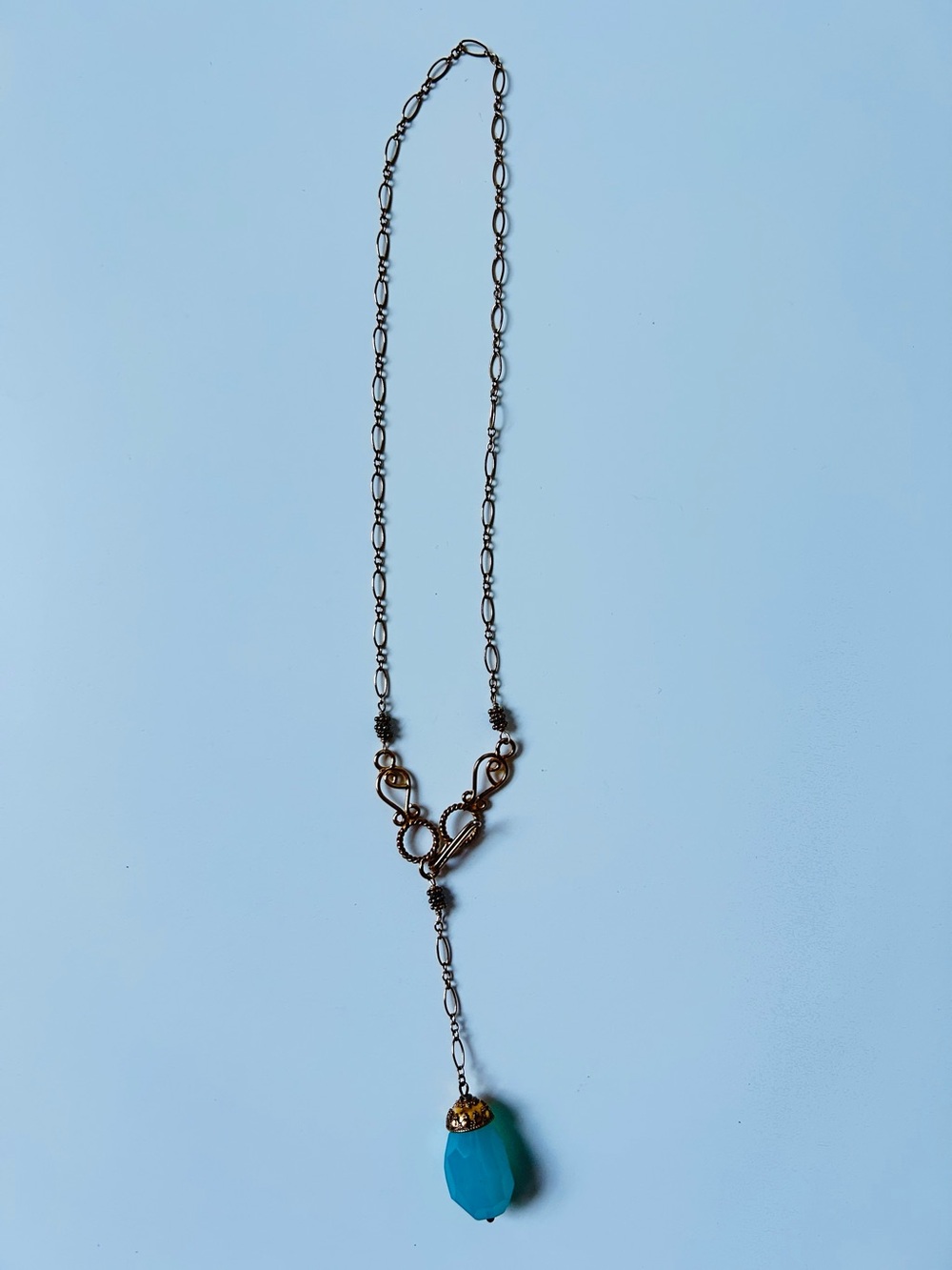 Robindira Unsworth Hand-Made 14k Gold Vermeil  Necklace